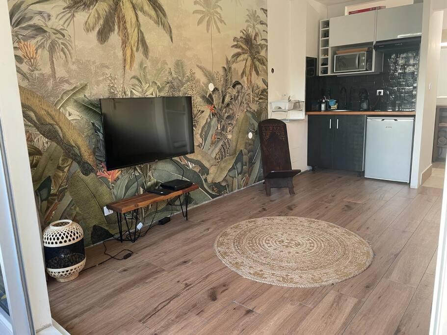 Апартаменты Tropical Vibes Сен-Жиль-ле-Бэн Экстерьер фото